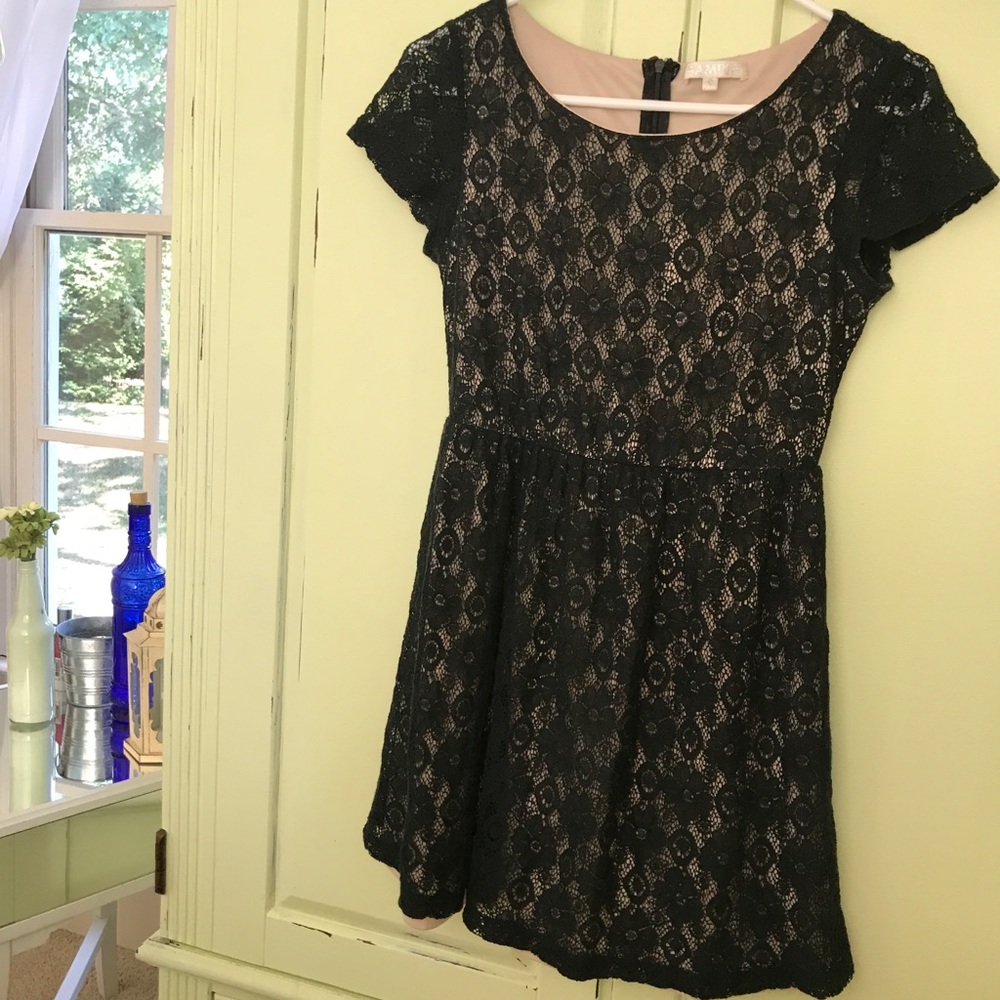 Black Lace Dress